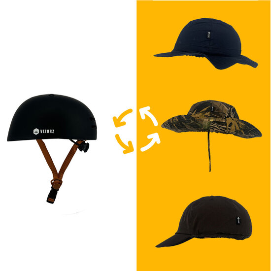 Vizorz SwitchCap casques de v&eacute;lo - M