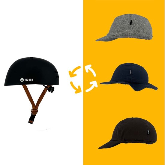 Vizorz SwitchCap casques de v&eacute;lo - Camo urban