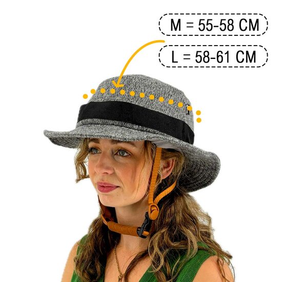 Vizorz SwitchCap casques de v&eacute;lo - Grey woolly stylish