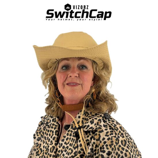 Vizorz SwitchCap casques de v&eacute;lo - Camel urban