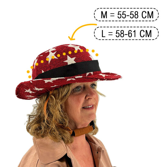 Vizorz SwitchCap casques de v&eacute;lo - Red stars stylish