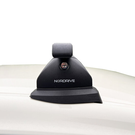 PerfectFit coffre de toit 400 liter + Nordrive barres de toit Mercedes A-Klasse 5 portes hayon 10/2012 - 05/2018