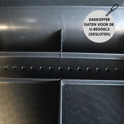 ArtPlast coffre de toit 400 litre + PerfectFit barres de toit Citro&euml;n DS7 Crossback &agrave; partir de 2018