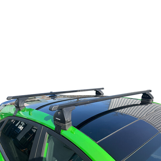 PerfectFit coffre de toit 440 Liter + Nordrive barres de toit Peugeot 308 5 portes hayon 10/2013 - 07/2021