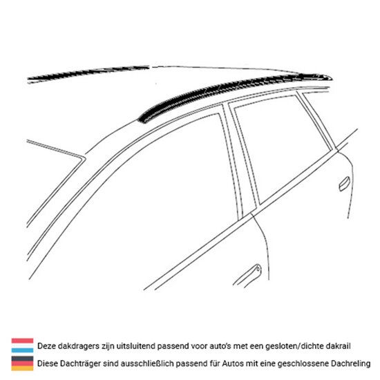 PerfectFit barres de toit Peugeot 308 2014 - 2021 - Aerobar