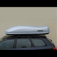 Farad Coffre de toit Marlin Gris Brillant N11 530 Litre