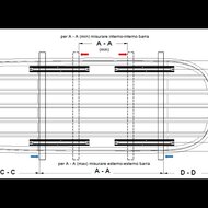 Farad Coffre de toit Marlin Gris Brillant N11 530 Litre