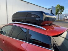Coffre de toit 470 Litre Modula Evo noir brillant