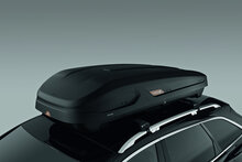 Coffre de toit 400 Litre Modula Falcon noir mat
