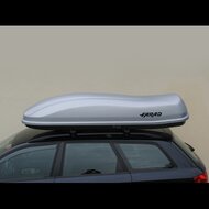 Farad Coffre de toit Marlin Gris Mat N11 530 Litre