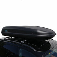 PerfectFit coffre de toit 500 liter + PerfectFit barres de toit BMW i5 Touring &agrave; partir de 2024