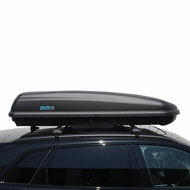 PerfectFit coffre de toit 500 liter + PerfectFit barres de toit BMW i5 Touring &agrave; partir de 2024