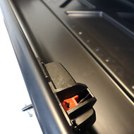 PerfectFit coffre de toit 400 litre + PerfectFit barres de toit Volvo V60 2010 - 2018