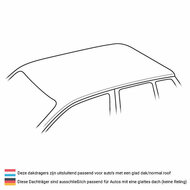 Barres de toit Polestar 2 &agrave; partir de 2020