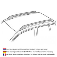 Coffre de toit PerfectFit 400 Litre + Barre de toit PerfectFit Peugeot 308 SW break 2008 - 2013