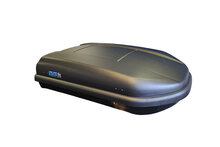 PerfectFit coffre de toit 400 litre + PerfectFit barres de toit Mercedes GLA 2014 - 2020