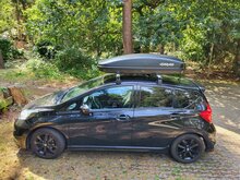 Farad coffre de toit N18 430 litre + PerfectFit barres de toit Citro&euml;n C4 Aircross 2012 - 2018