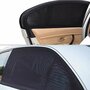 Auvents de voiture - les auvents de portes arrière sont toujours adaptés à une couverture à 100%.