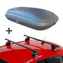 ArtPlast coffre de toit 320 liter + PerfectFit barres de toit Peugeot 307 3 portes hayon 2001 - 2009