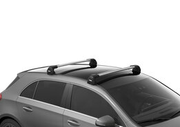 Thule Wingbar Edge Barres de toit Renault Megane 5 portes hayon 2003 - 2008 Thule Wingbar Edge Barres de toit Renault Megane 5 portes hayon 2003 - 2008