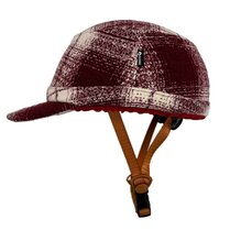 Vizorz SwitchCap casques de vélo - Woolly cherry cap Vizorz SwitchCap casques de vélo - Woolly cherry cap