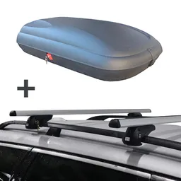 ArtPlast coffre de toit 320 litre + PerfectFit barres de toit Ford Grand C-Max MPV à partir de 2010