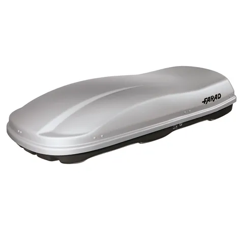 Farad Coffre de toit N7 680 Litre Gris Mat