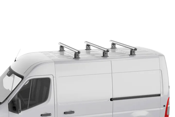 Barres de toit Ford Transit VIII Van - L2 à partir de 2016 jeu de 3 en alunimiun